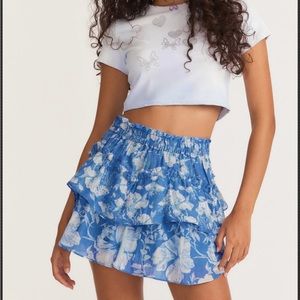 LoveShackFancy Abrielle Skirt